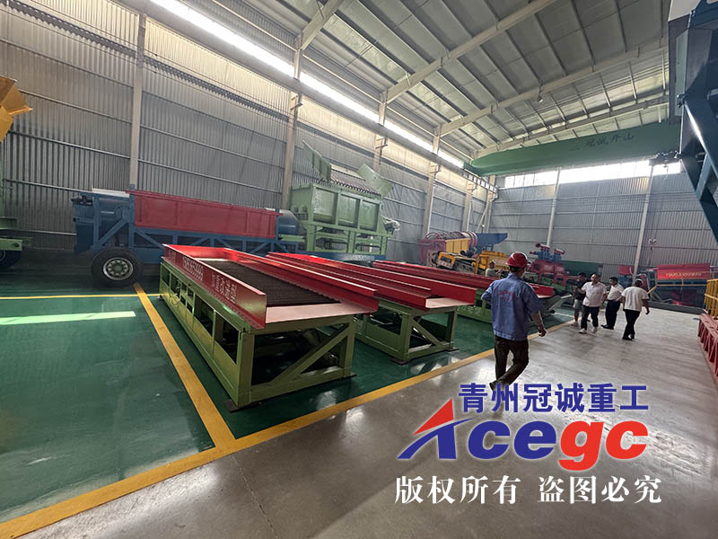 喀麥隆客戶考察沙金設備